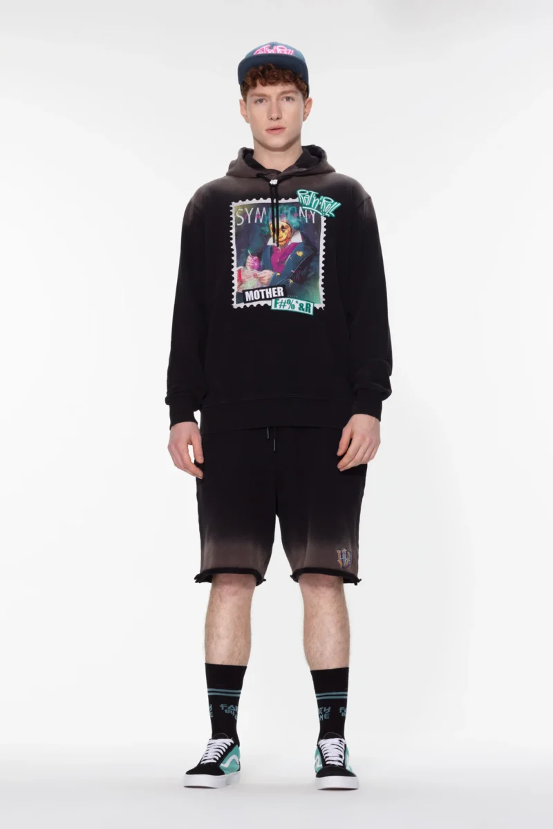 Hoodie - schwarz