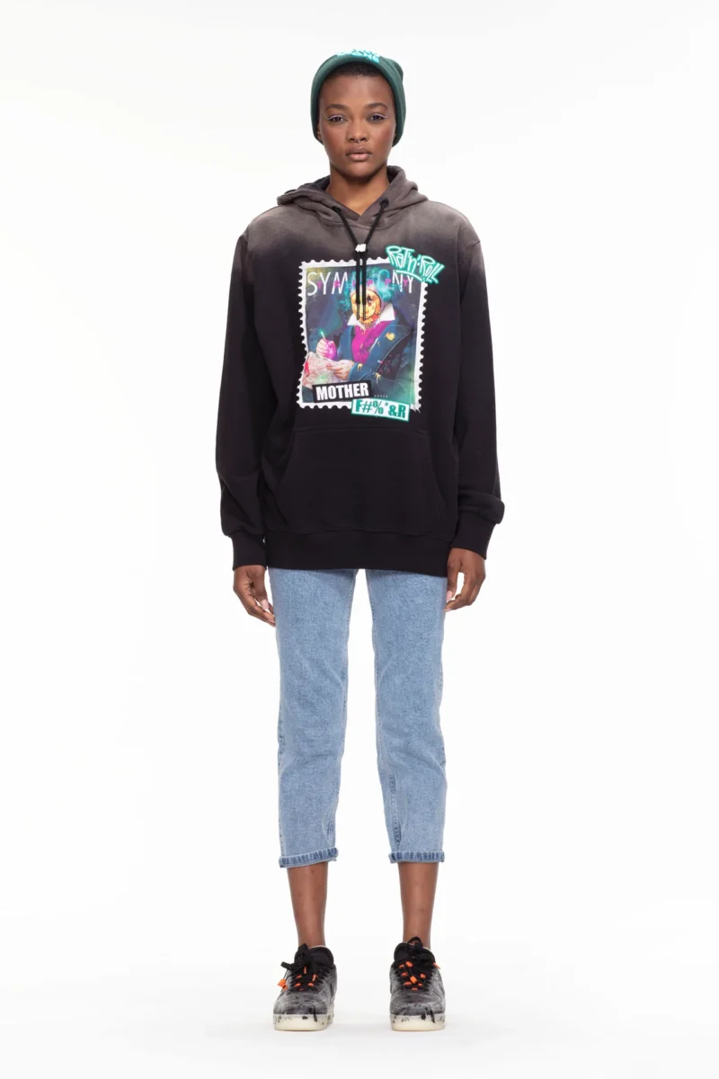 Hoodie - schwarz