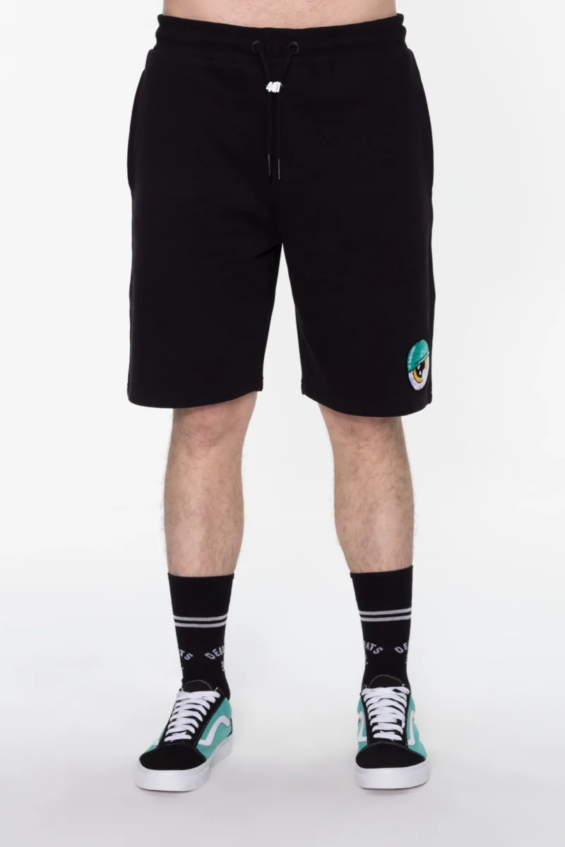 Sweatshorts - schwarz