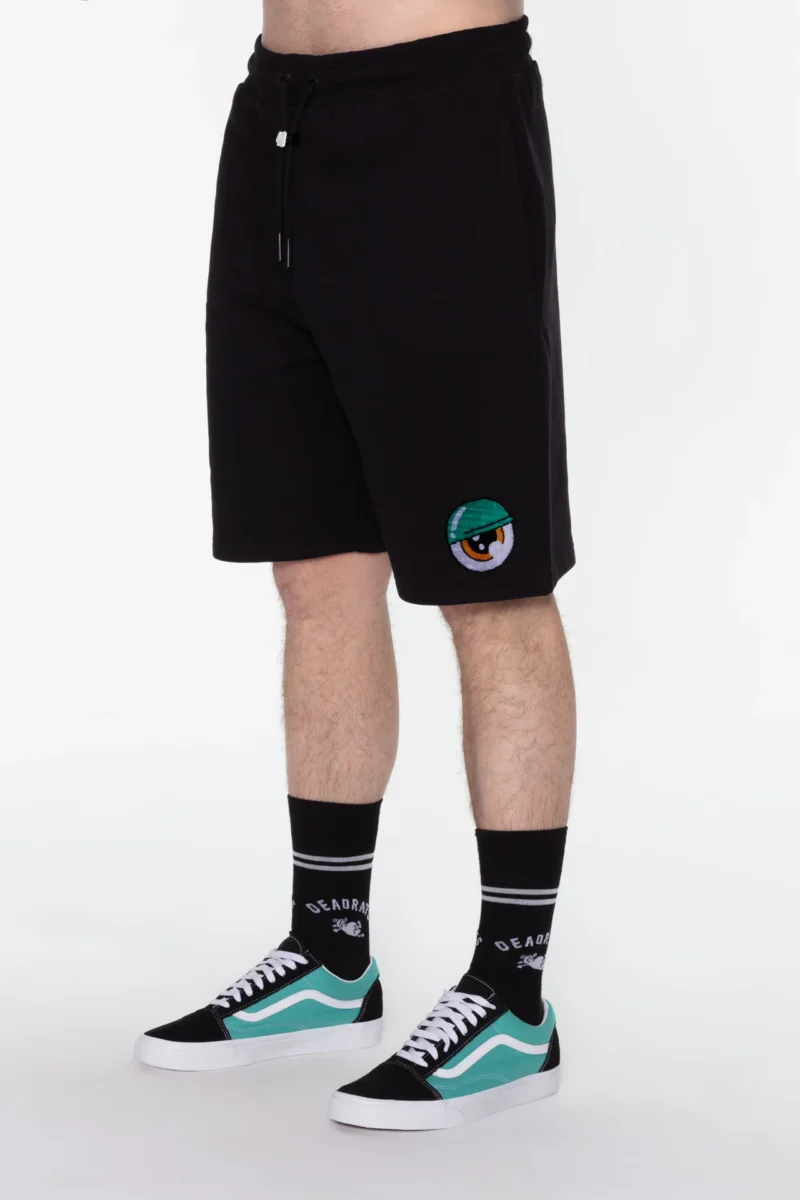 Sweatshorts - schwarz – Bild 3