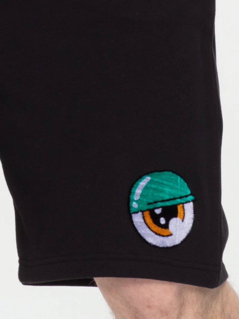 Sweatshorts - schwarz – Bild 4
