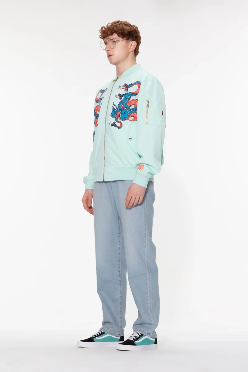Bomberjacket - sky blue – Bild 3