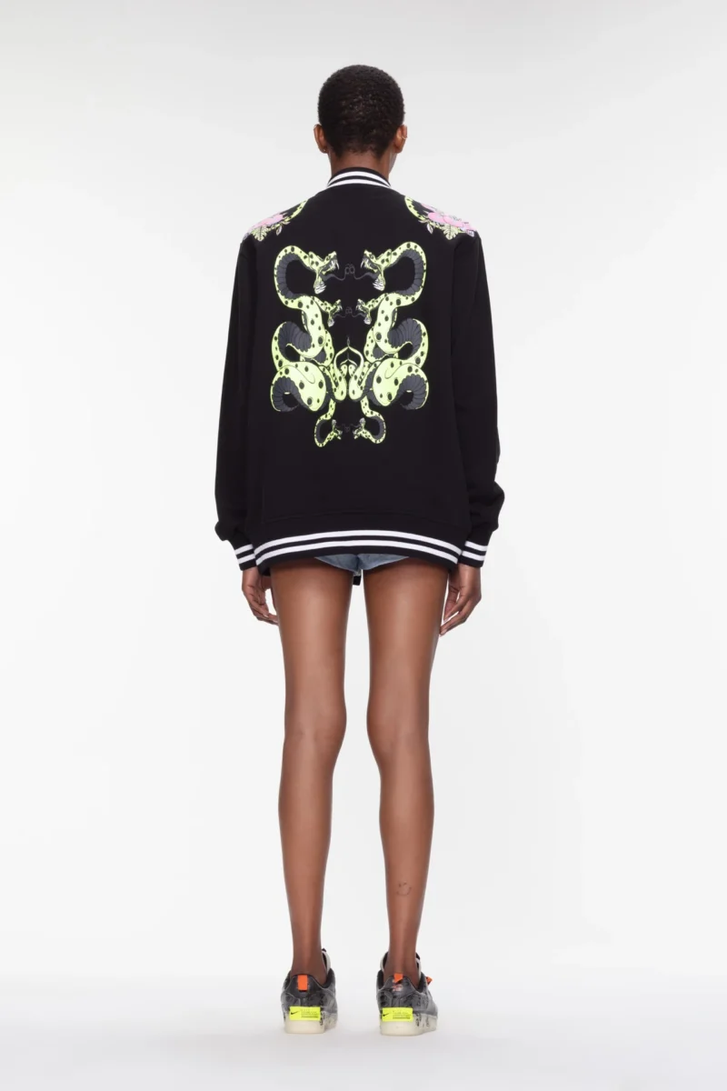 Collegejacket - schwarz – Bild 2