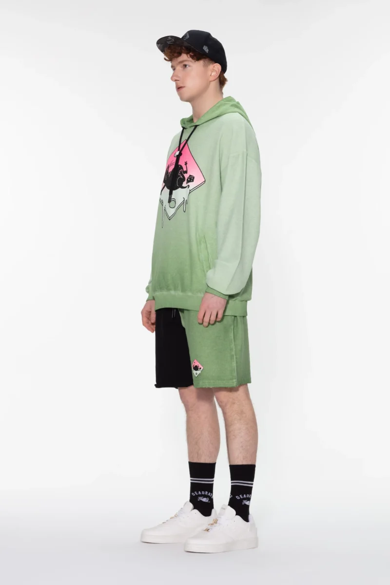 Hoodie - grün – Bild 3